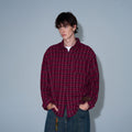 MADWITCH RED COTTON SHIRT #8926