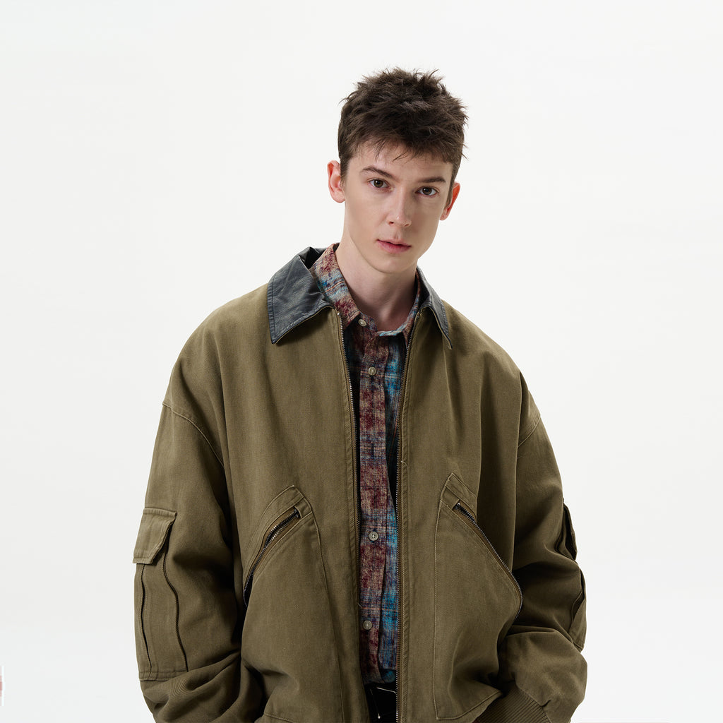 MADWITCH WASHED WORKWEAR JACKET #1155