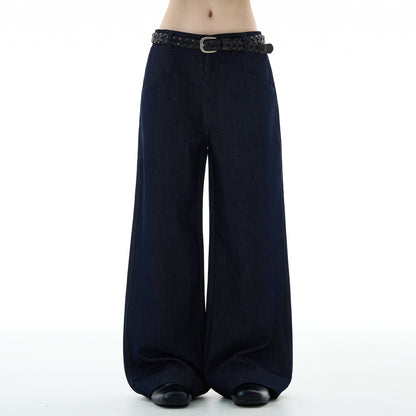 MADWITCH DRAPEY STRAIGHT DENIM PANTS #9910