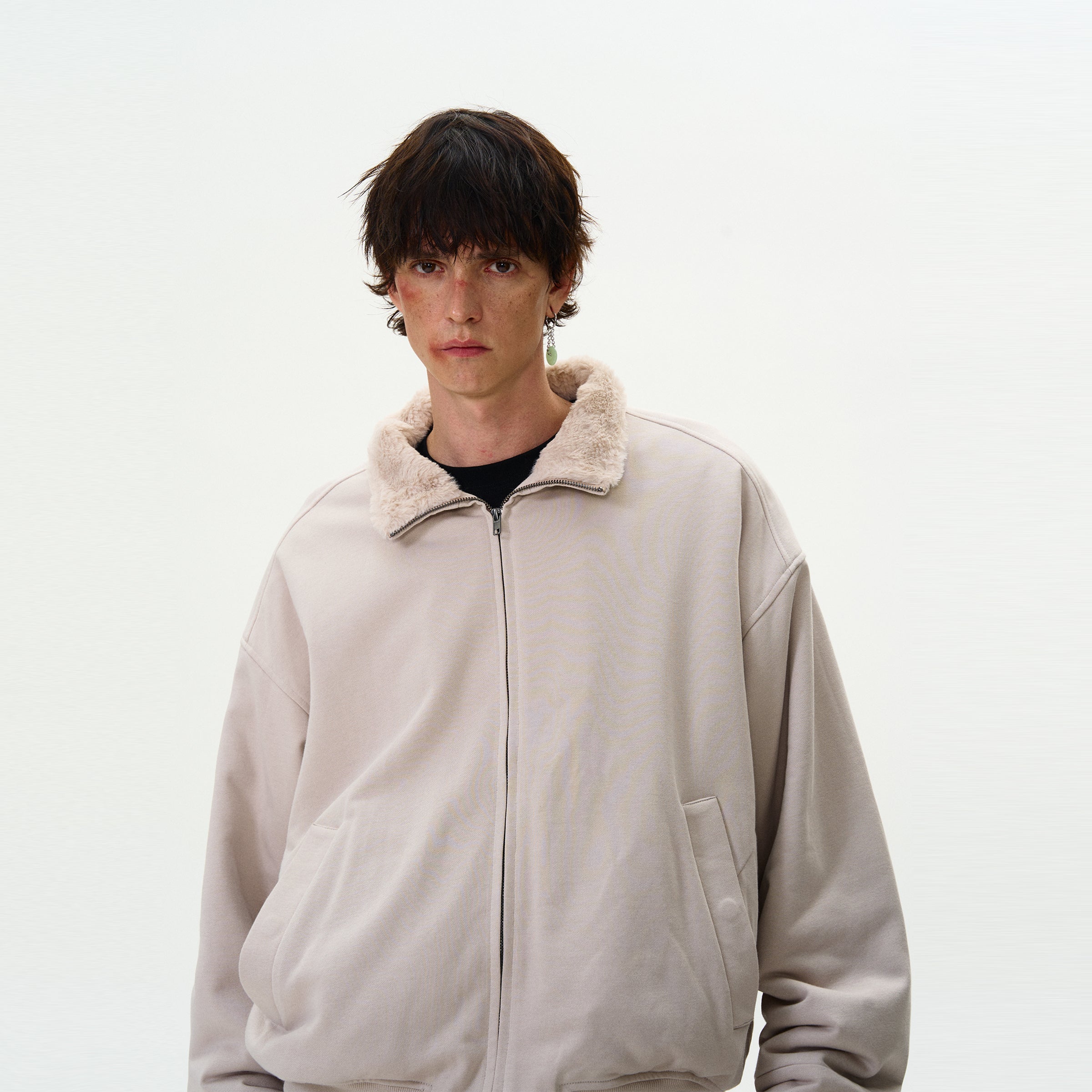 MADWITCH FLEECE-LINED CASUAL JACKET #0175