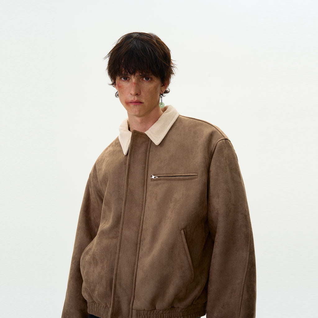 MADWITCH LEATHER PADDED COTTON JACKET #RW129