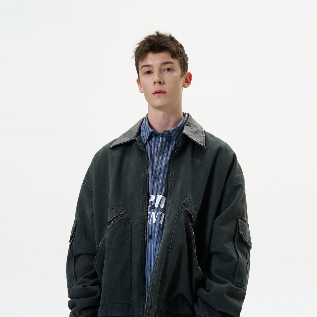 MADWITCH WASHED WORKWEAR JACKET #1155