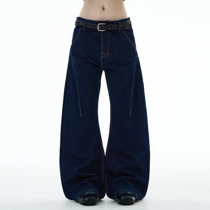 MADWITCH UNISEX CREATIVE WIDE LEG JEANS #G6843