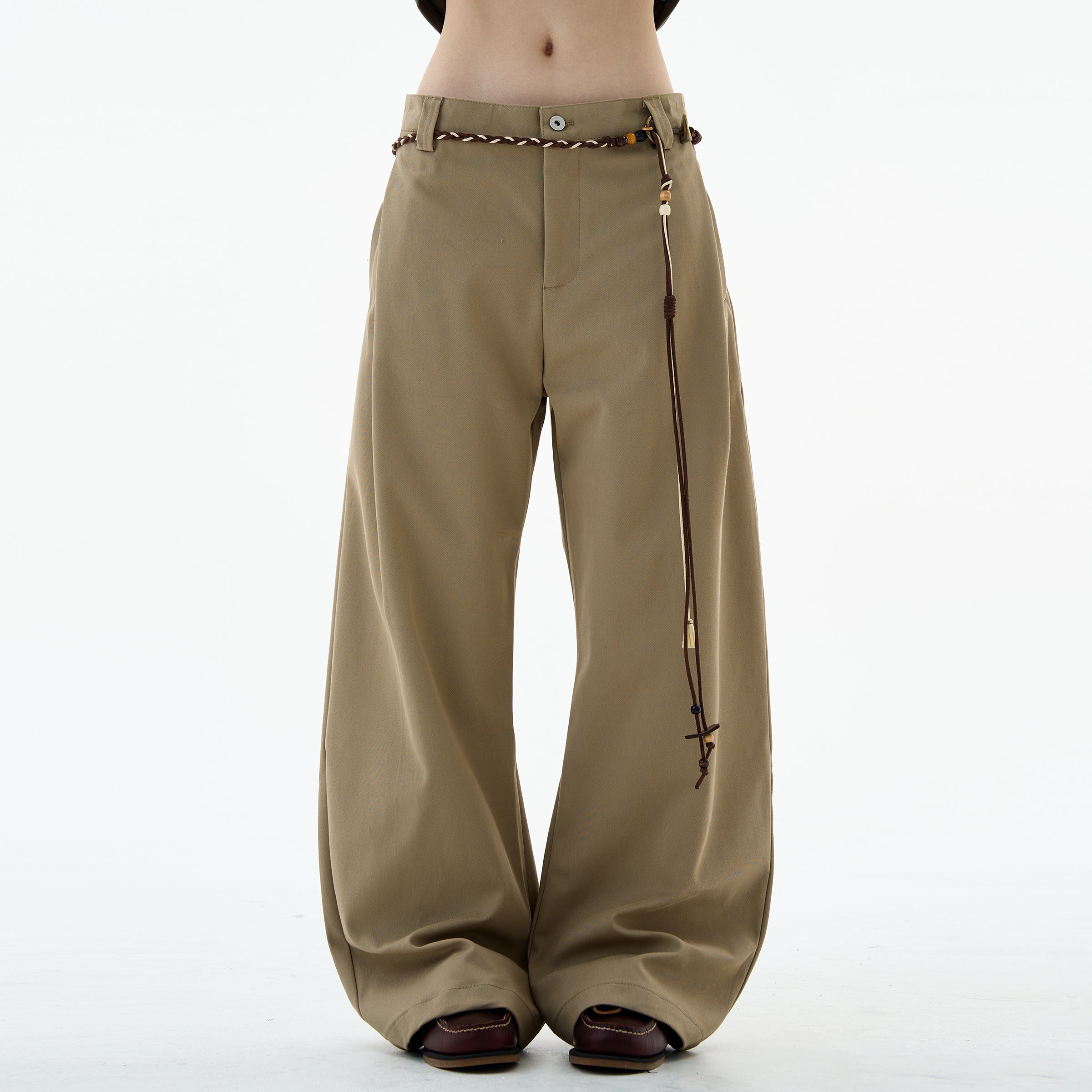 MADWITCH RELAXED WIDE LEG PANTS #CK6862