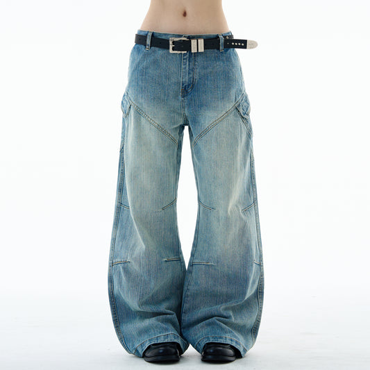 MADWITCH SLUB WASH DENIM PANTS #G6847