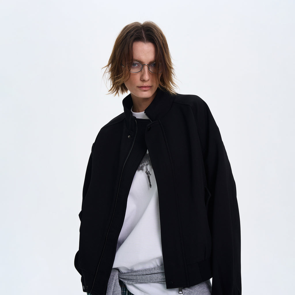 MADWITCH LOOSE STAND COLLAR JACKET #246006