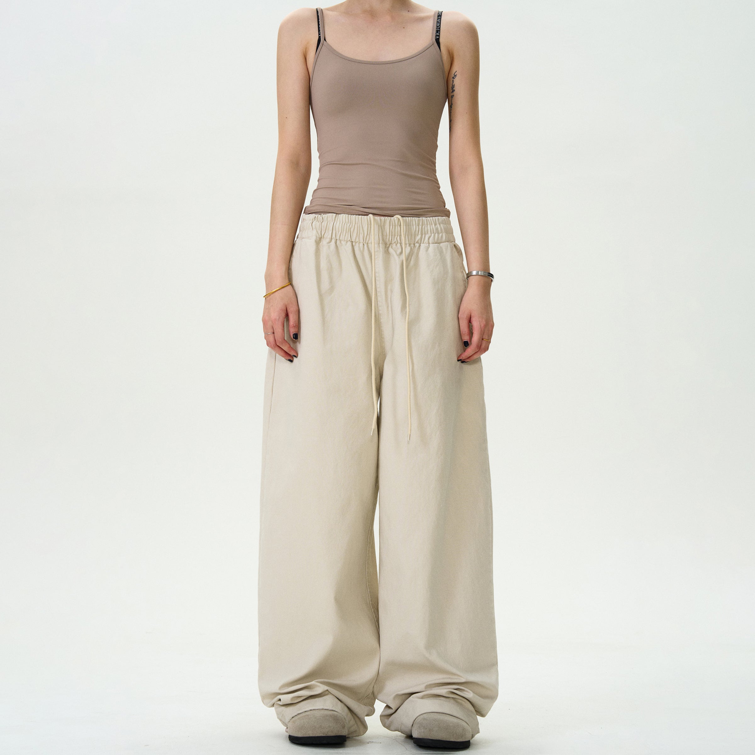 MADWITCH CASUAL WIDE-LEG PANTS #CK6600