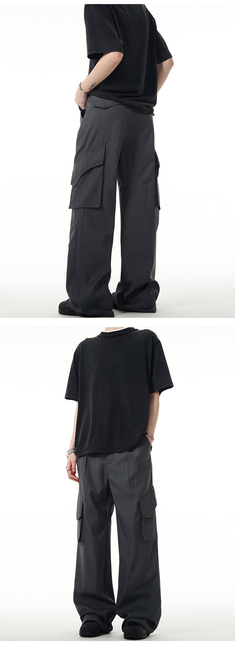 MADWITCH CARGO RELAXED PANTS #F241