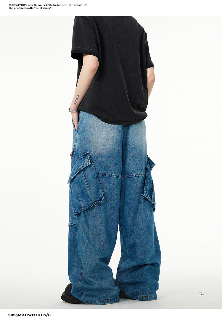 MADWITCH CLASSIC GRADIENT CARGO PANTS #38313