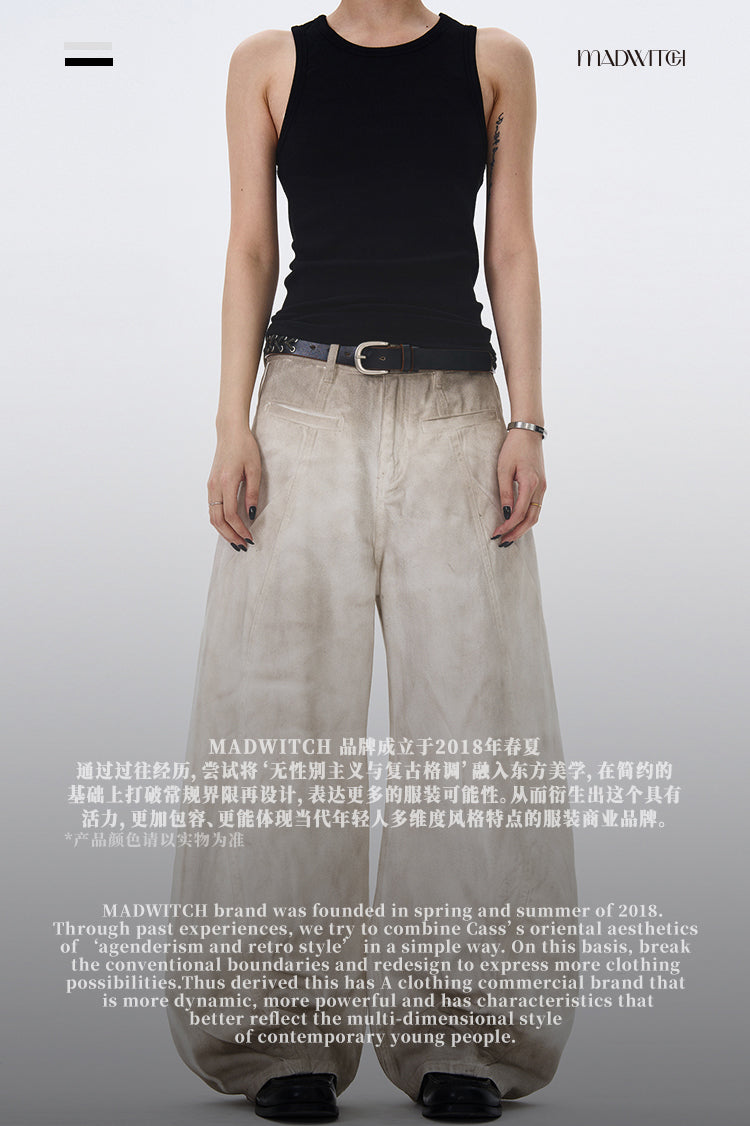 MADWITCH DIRTYFIT VINTAGE DENIM PANTS #L660
