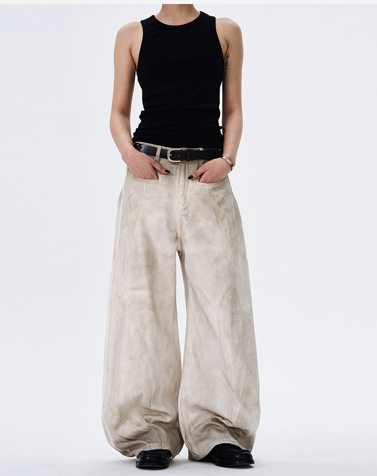 MADWITCH DIRTYFIT VINTAGE DENIM PANTS #L660