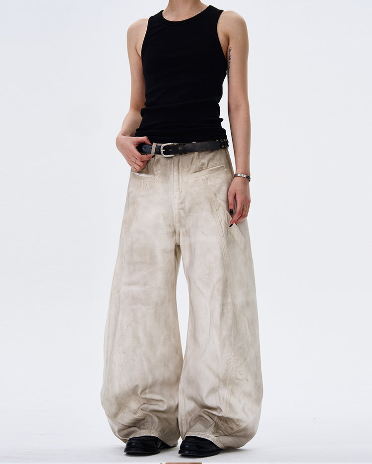 MADWITCH DIRTYFIT VINTAGE DENIM PANTS #L660
