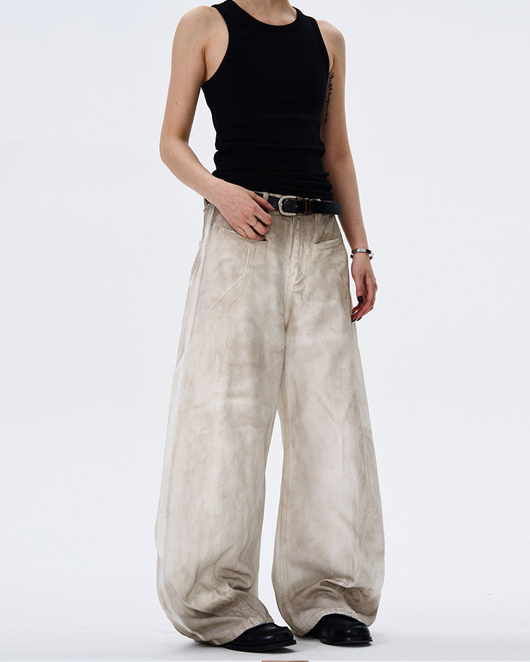 MADWITCH DIRTYFIT VINTAGE DENIM PANTS #L660