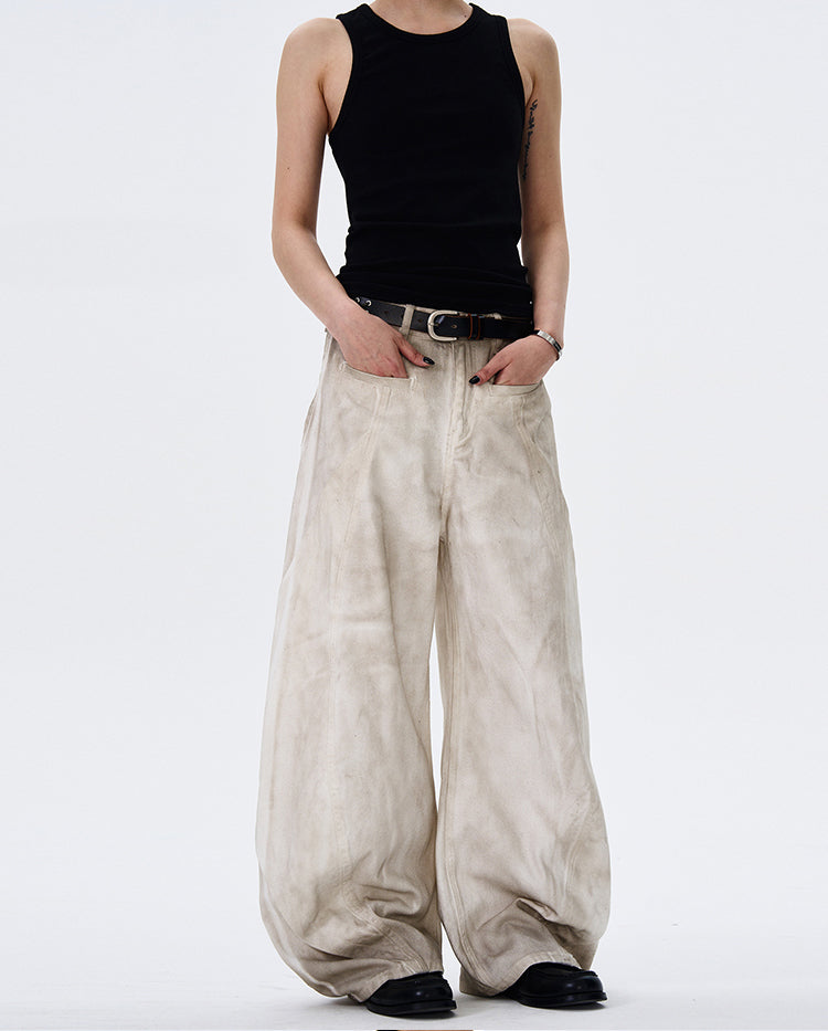 MADWITCH DIRTYFIT VINTAGE DENIM PANTS #L660