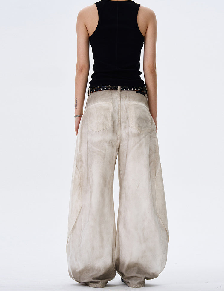 MADWITCH DIRTYFIT VINTAGE DENIM PANTS #L660