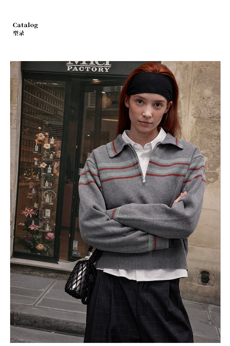 MADWITCH OLD MONEY CROP KNIT #72378