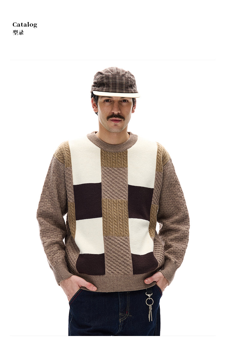 MADWITCH TWIST KNIT SWEATER #AK068