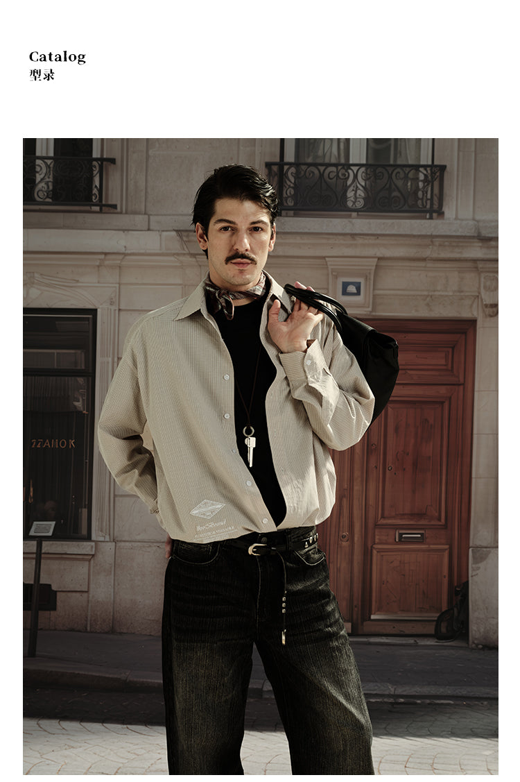 MADWITCH LUXE PLAID SHIRT #CW1236