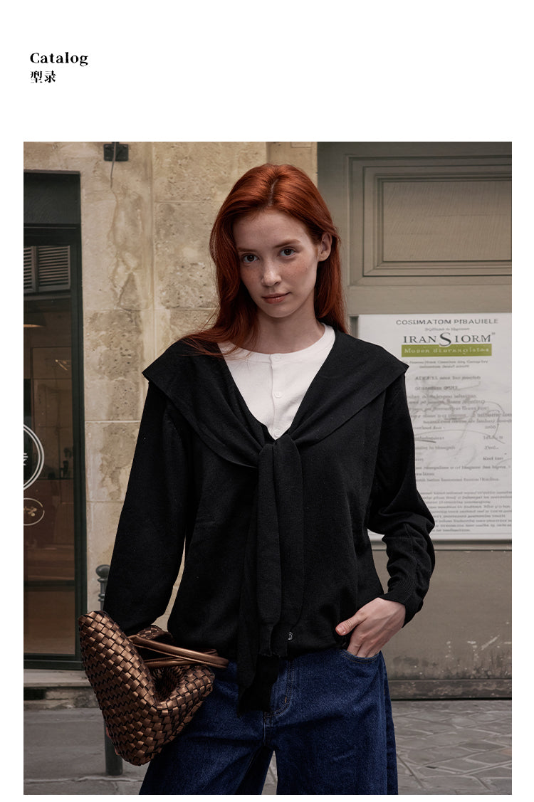 MADWITCH CAPE KNIT SWEATER #51157