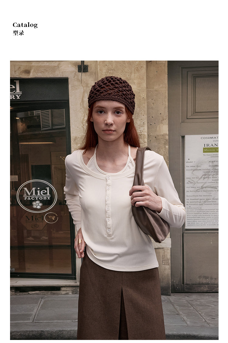 MADWITCH HALTER NECK LONG SLEEVE #27419