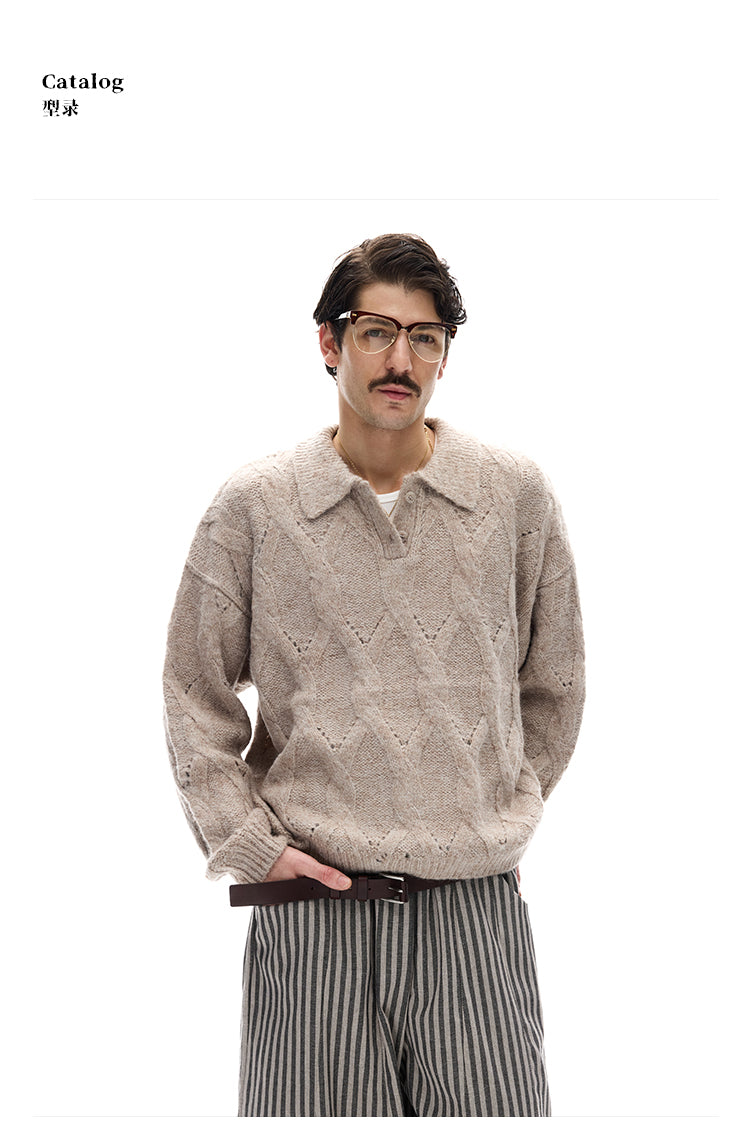 MADWITCH LOOSE WOOL KNIT #9922