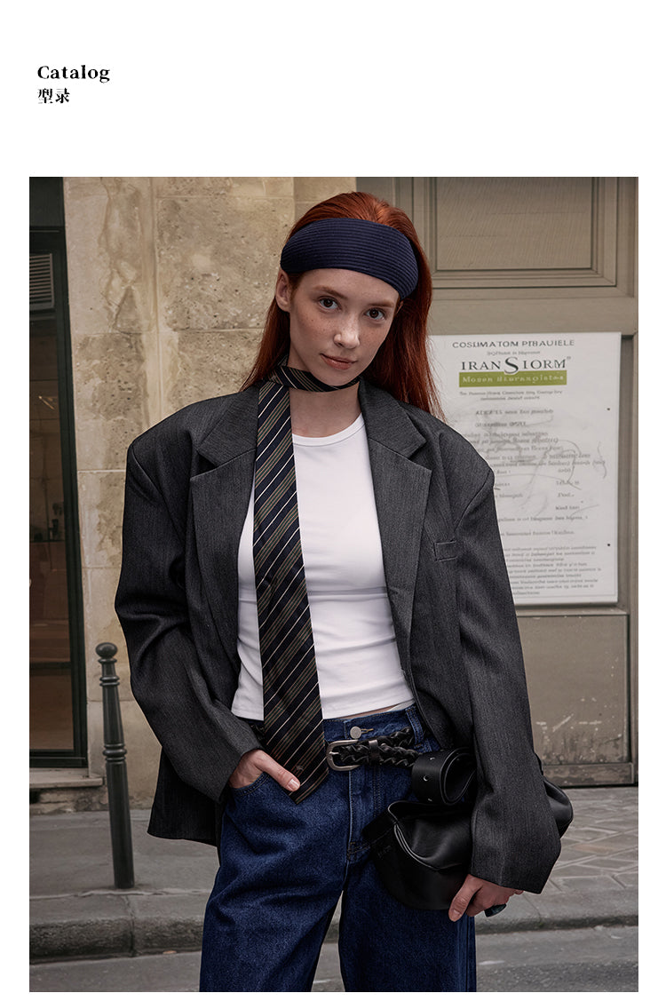 MADWITCH MINIMALIST SUIT JACKET #AW6367