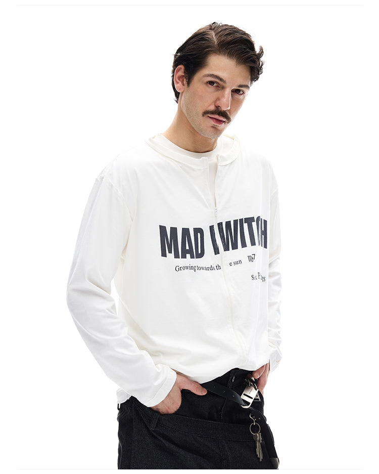 MADWITCH FAUX LAYER TEE #MK5102