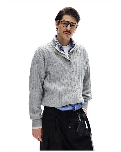 MADWITCH OLD MONEY KNIT SWEATER #25078