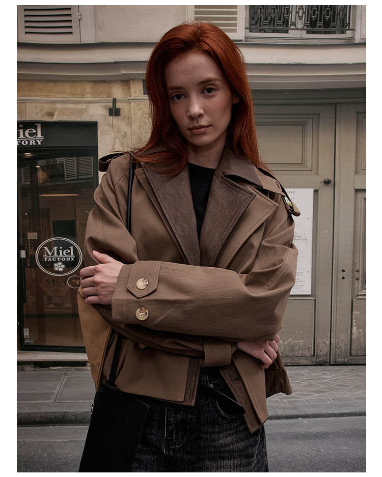 MADWITCH RELAXED CROP OUTERWEAR #630013