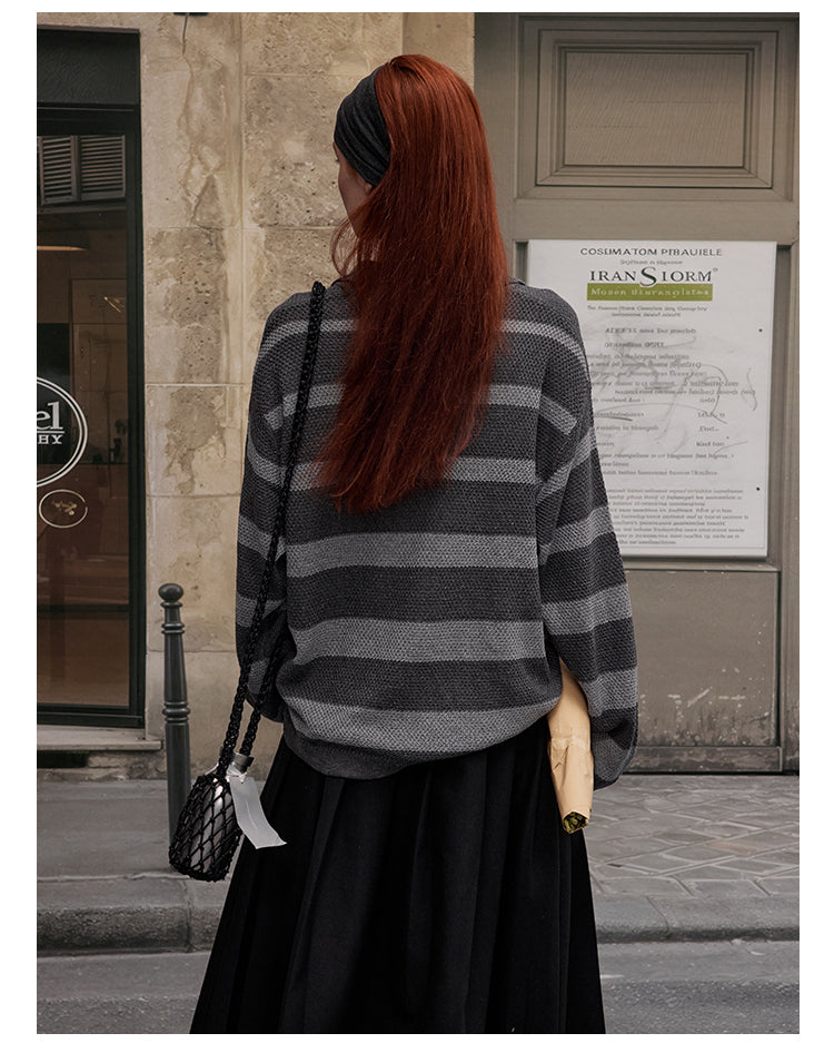 MADWITCH CONTRAST STRIPE LONG SLEEVE #68888