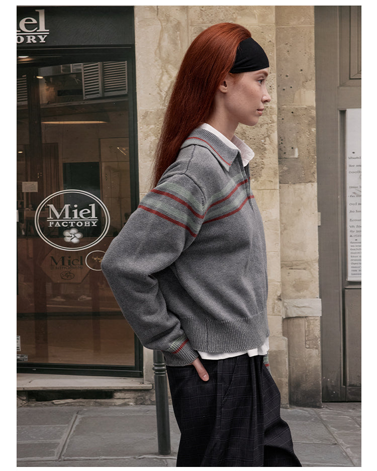 MADWITCH OLD MONEY CROP KNIT #72378