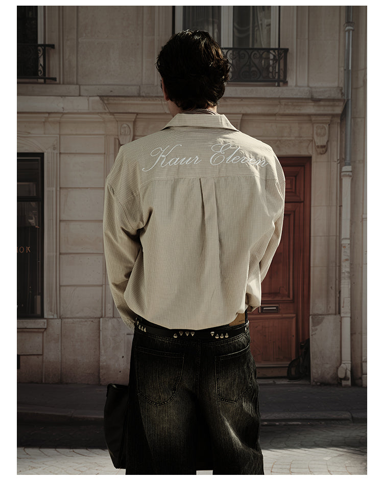 MADWITCH LUXE PLAID SHIRT #CW1236