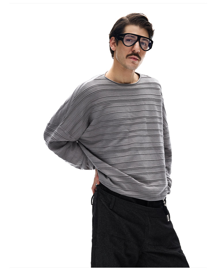 MADWITCH RIB RAGLAN KNIT #27393