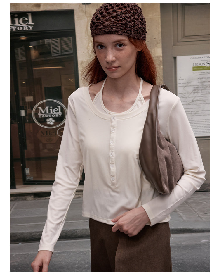 MADWITCH HALTER NECK LONG SLEEVE #27419