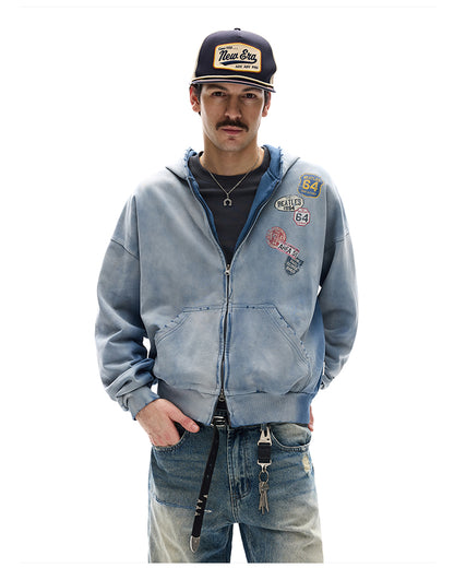 MADWITCH DISTRESSED HOODIE #27362