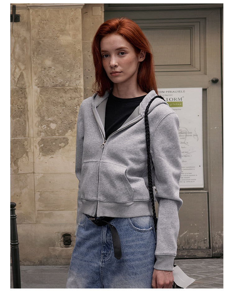 MADWITCH AMERICAN STYLE CROP HOODIE #RH43