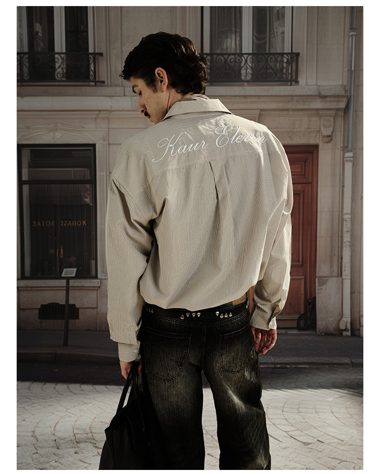 MADWITCH LUXE PLAID SHIRT #CW1236