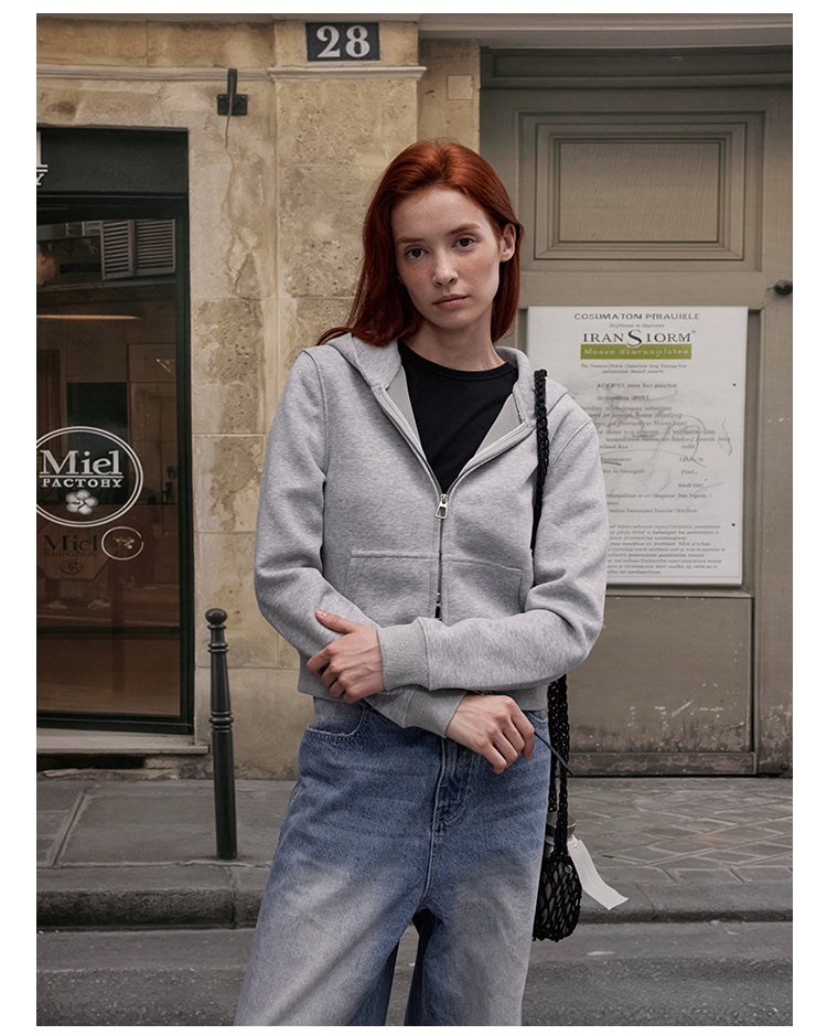 MADWITCH AMERICAN STYLE CROP HOODIE #RH43