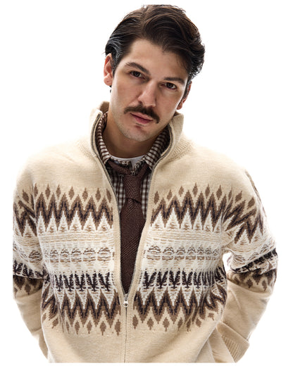 MADWITCH FAIR ISLE CARDIGAN #G208
