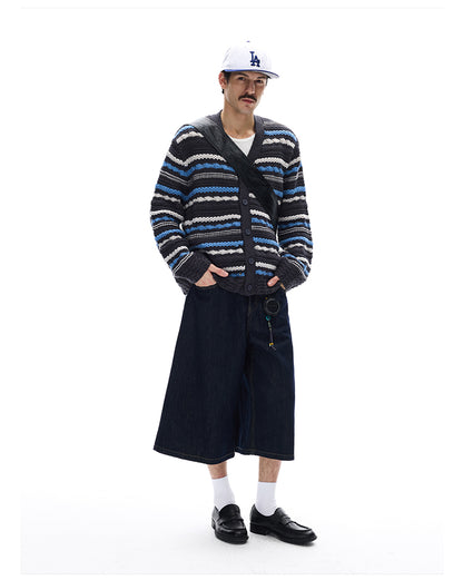 MADWITCH CONTRAST V KNIT #72598