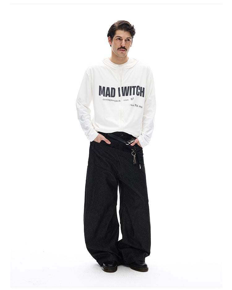 MADWITCH FAUX LAYER TEE #MK5102