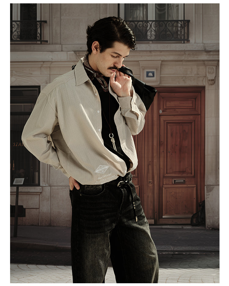 MADWITCH LUXE PLAID SHIRT #CW1236