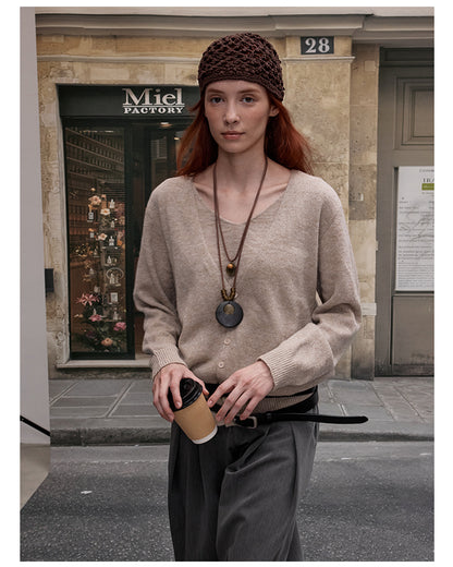 MADWITCH V-NECK KNIT SWEATER #51162