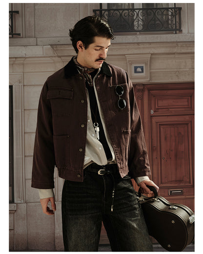 MADWITCH WASHED UTILITY JACKET #256067