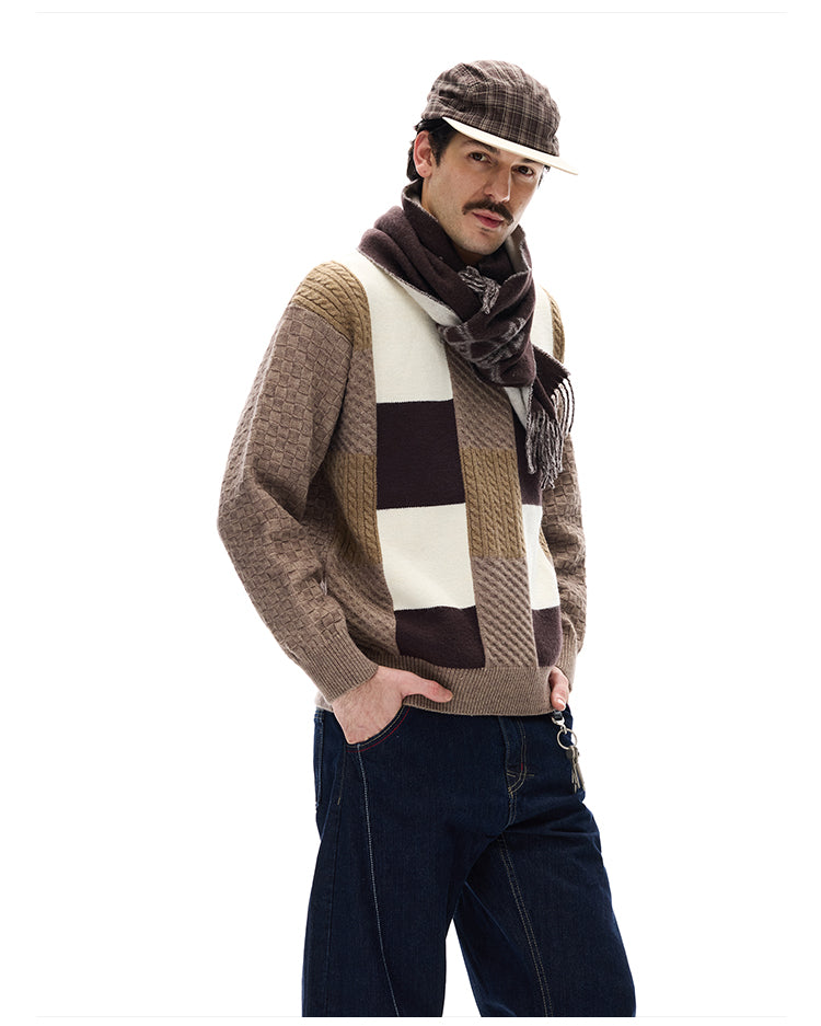 MADWITCH TWIST KNIT SWEATER #AK068