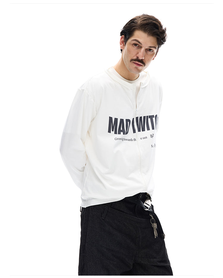 MADWITCH FAUX LAYER TEE #MK5102