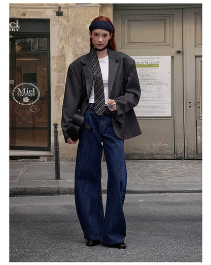 MADWITCH MINIMALIST SUIT JACKET #AW6367