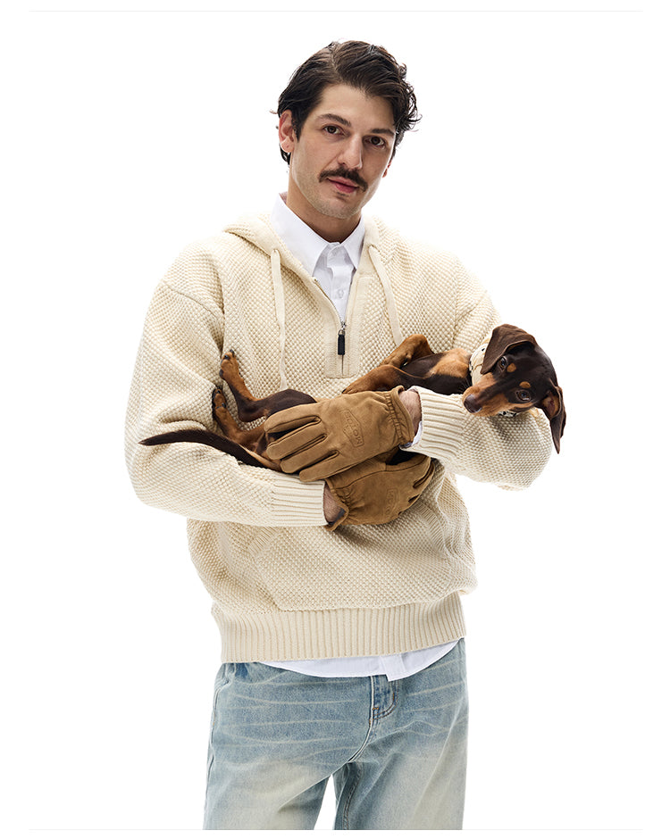 MADWITCH TEXTURED ZIP-UP #C2505Q25