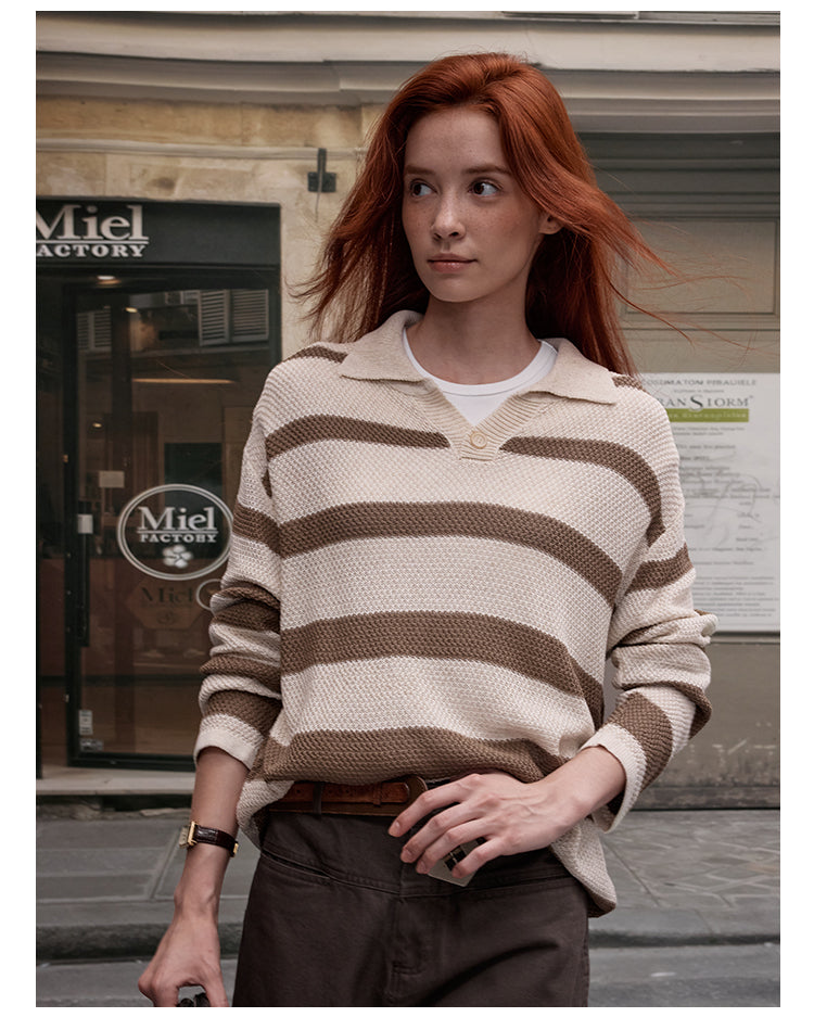 MADWITCH CONTRAST STRIPE LONG SLEEVE #68888