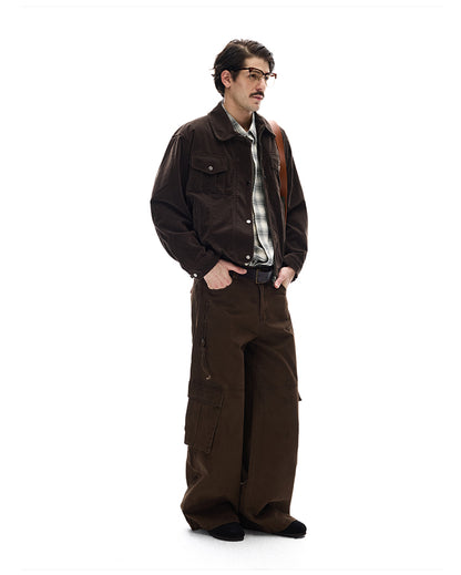 MADWITCH SUEDE SAFARI JACKET #9865